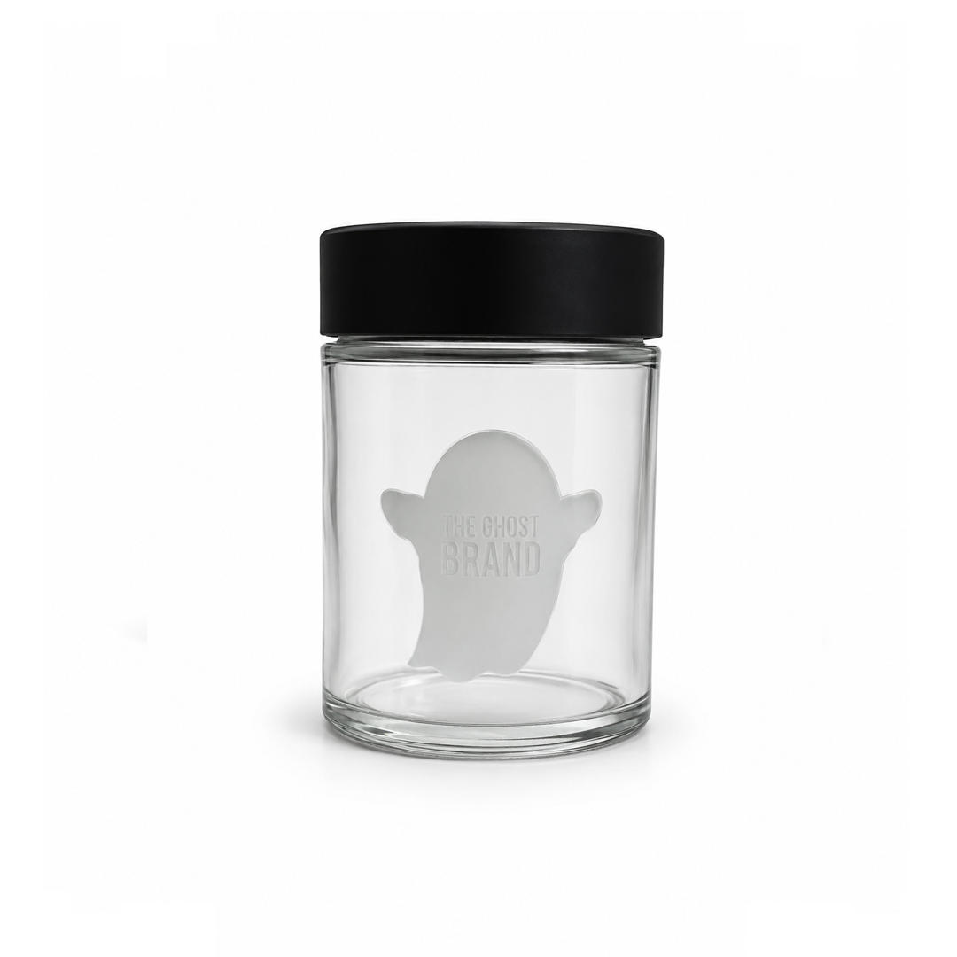 Pote de Vidro Hermético TGB Com Lupa 120ML