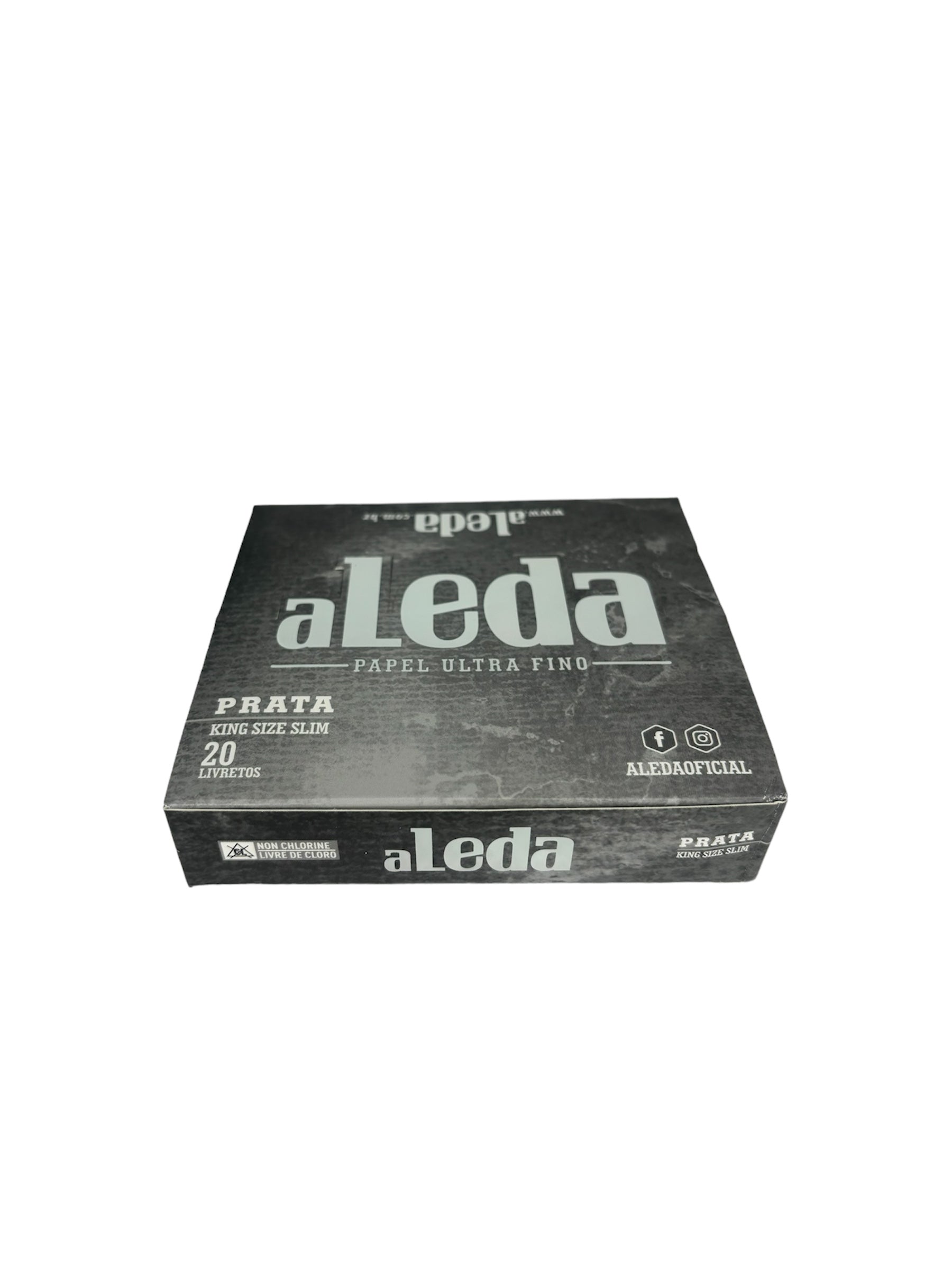 Caixa de Seda Aleda Prata K.S