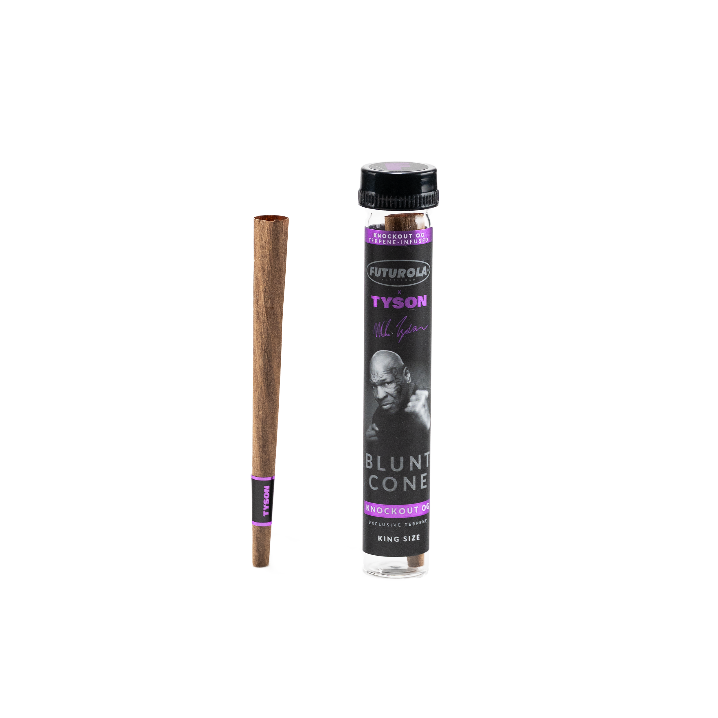 Display Blunt Cone Infusionada Tyson - Knockout OG C/12