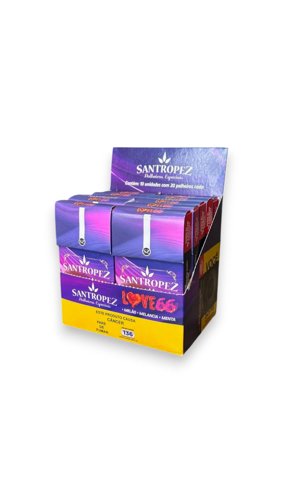 Caixa de Palheiros Santropez Love66 C/10