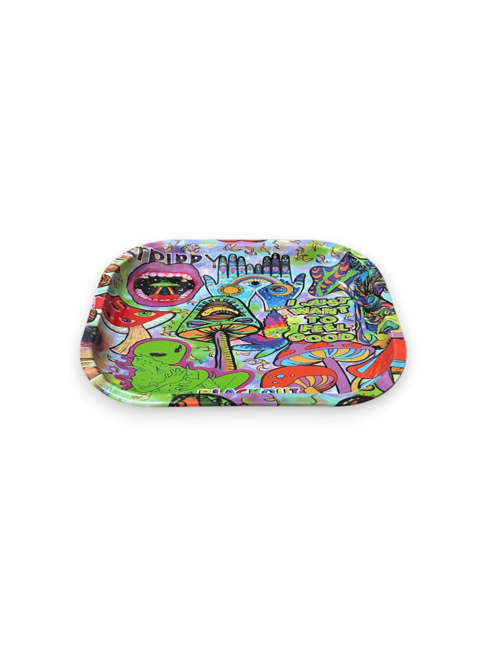 Bandeja de Metal Crazy World Pequena