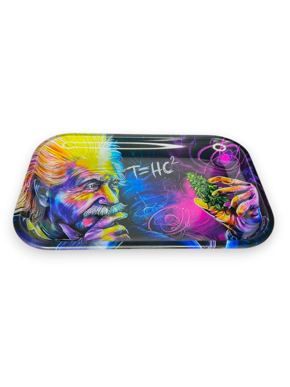 Bandeja de Metal Einstein Thc Média