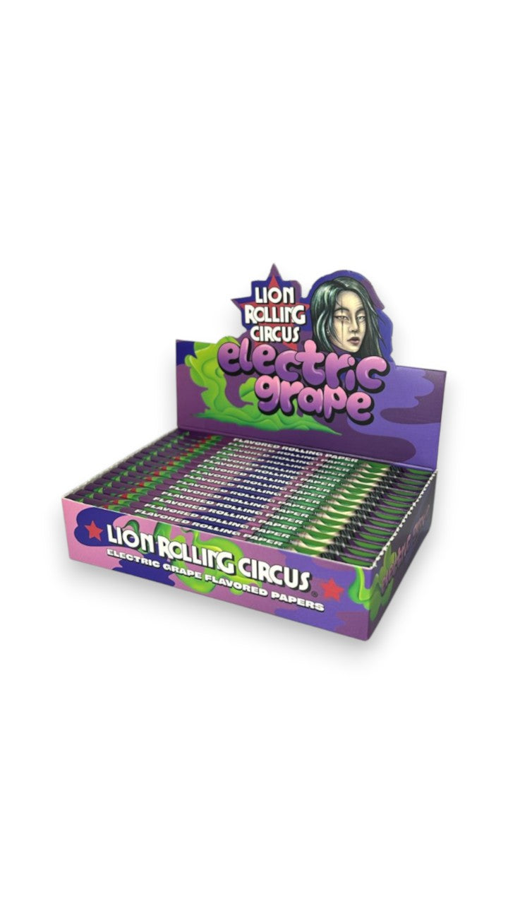 Caixa de Seda Lion Electric Grape C/15