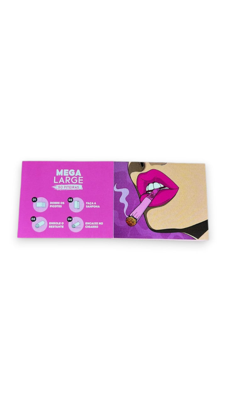 Caixa de Piteira Sadhu Mega Large Rosa