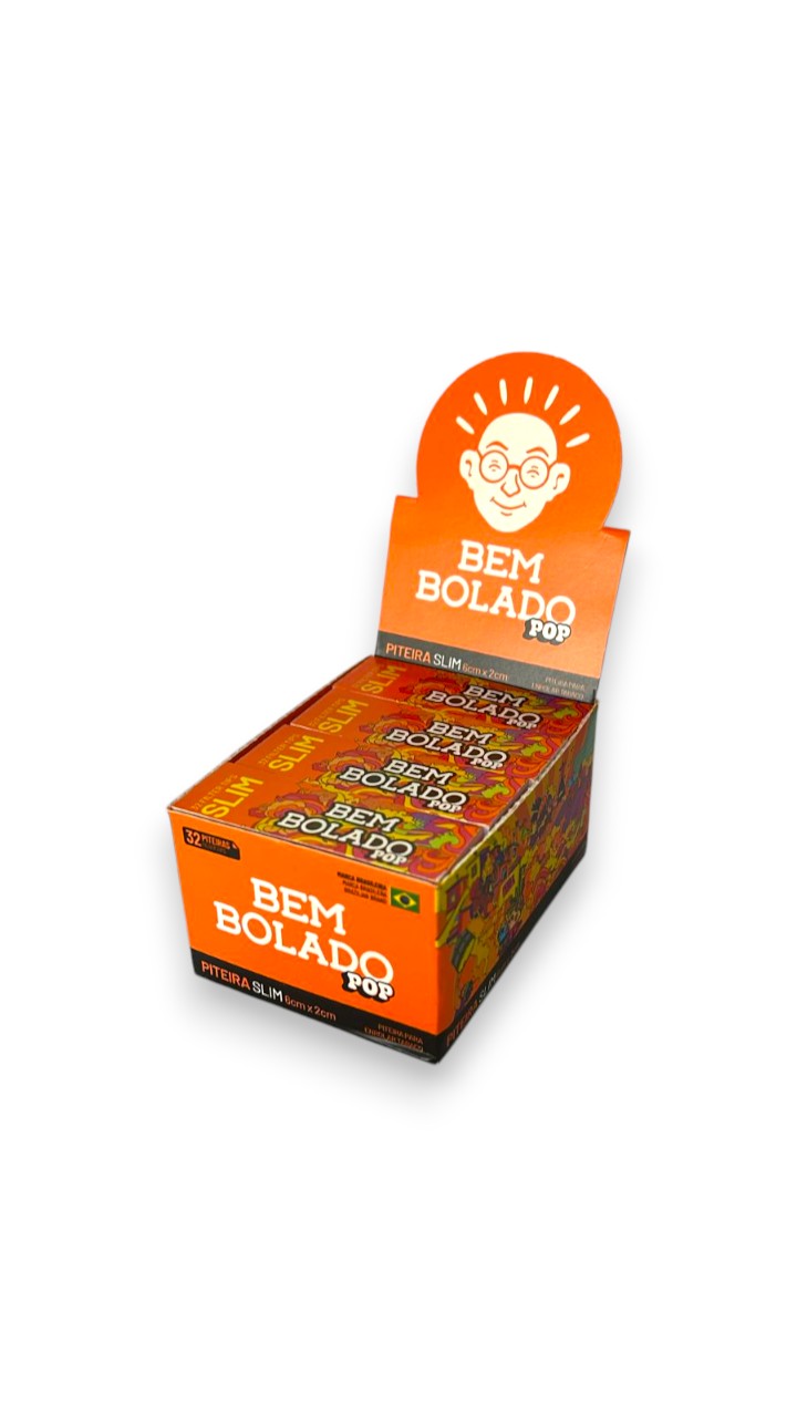 Caixa de Piteira Bem Bolado Pop Slim