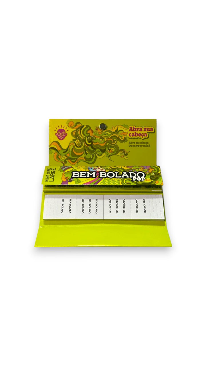 Caixa de Seda Bem Bolado Pop +Tips +Cuia +Dichava C/16