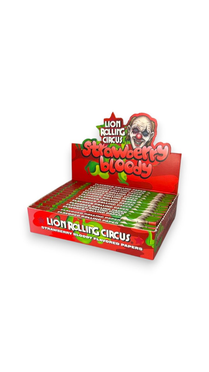 Caixa de Seda Lion Strawberry Bloody C/15