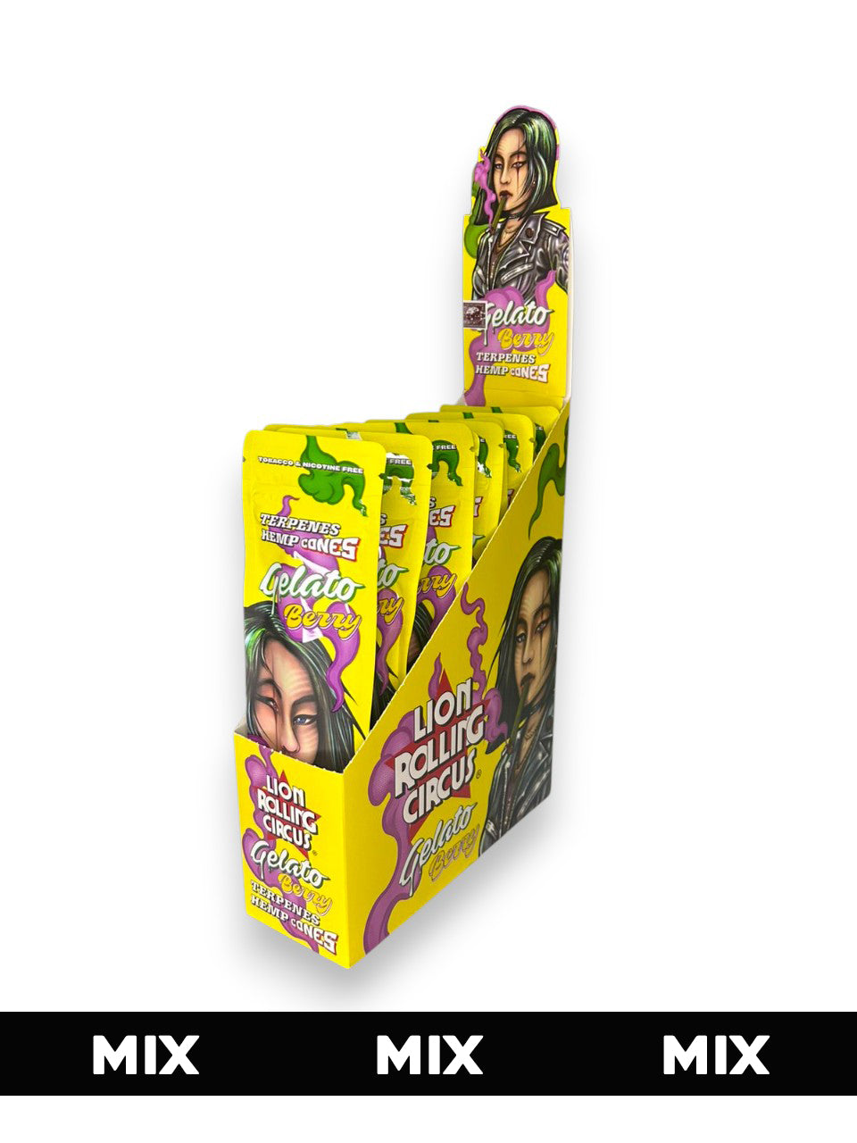 Display Cone Terpenado Lion Mix C/12