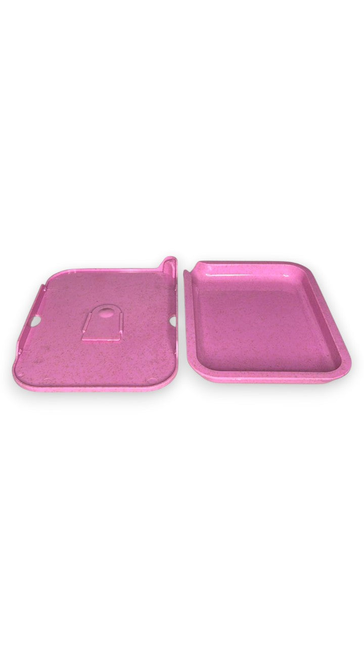 Bandeja de Plástico C/ Tampa e Pazinha