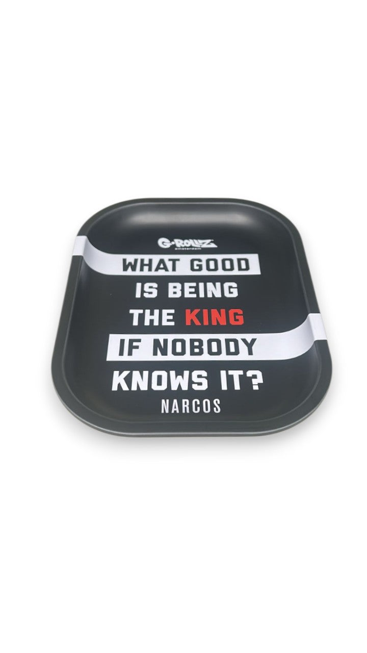 Bandeja de Metal G-Rollz Narcos Pequena
