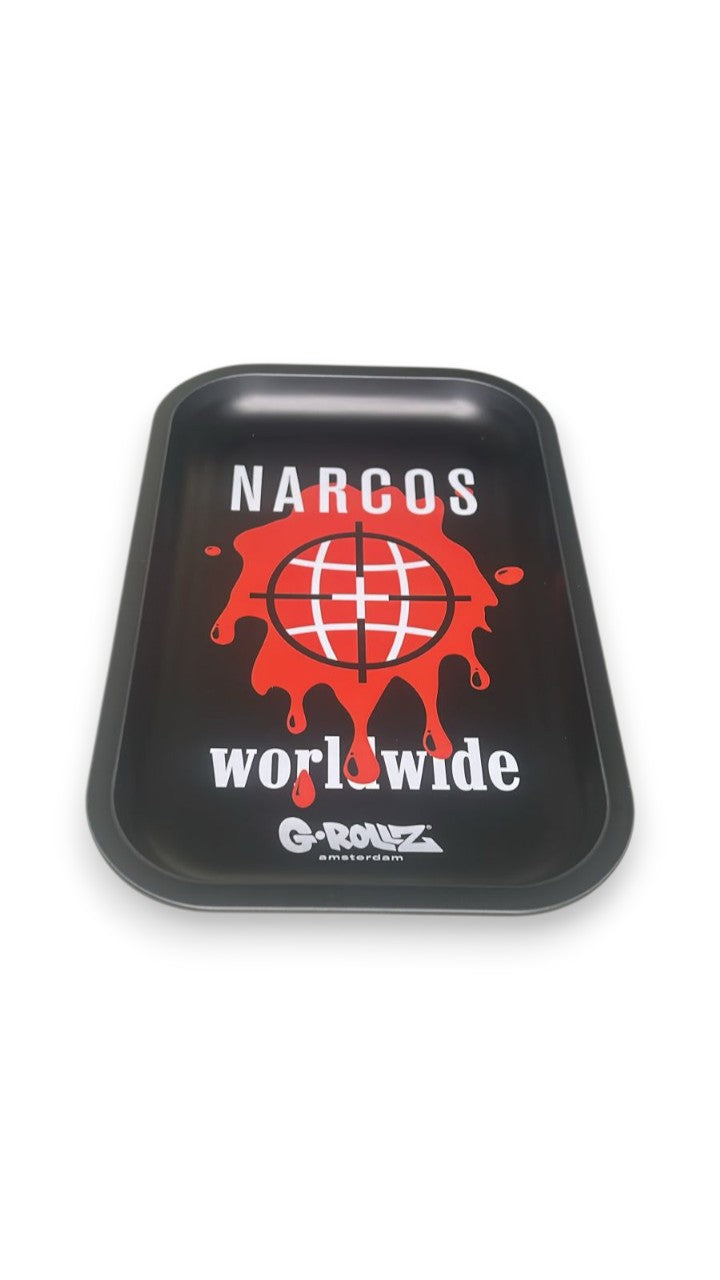 Bandeja de Metal G-Rollz Narcos Média