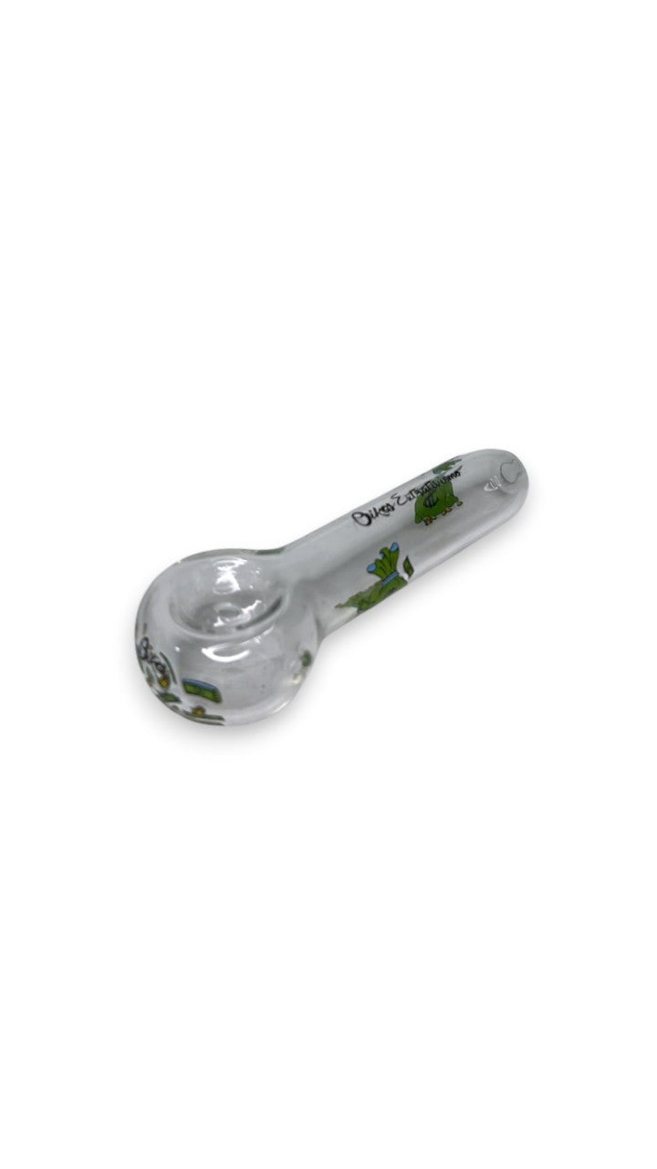 Pipe de Vidro Transparente Oikos 11 CM