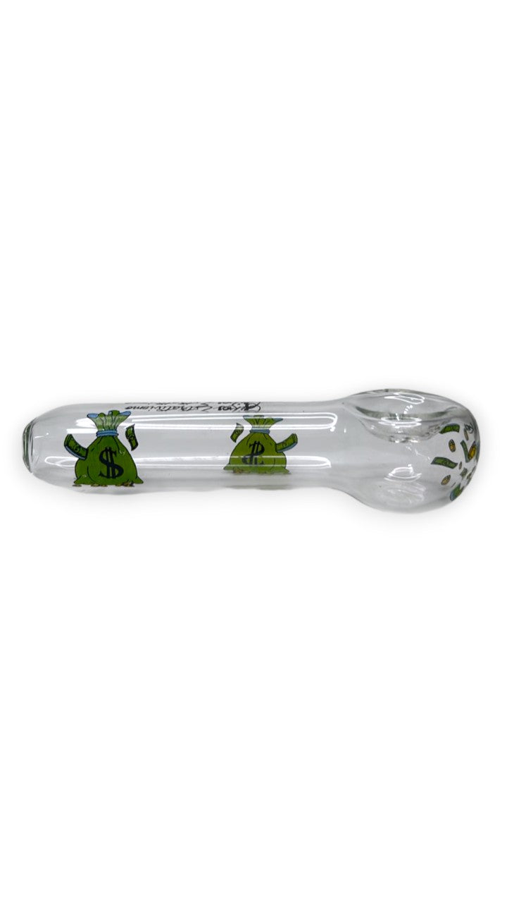 Pipe de Vidro Transparente Oikos 11 CM