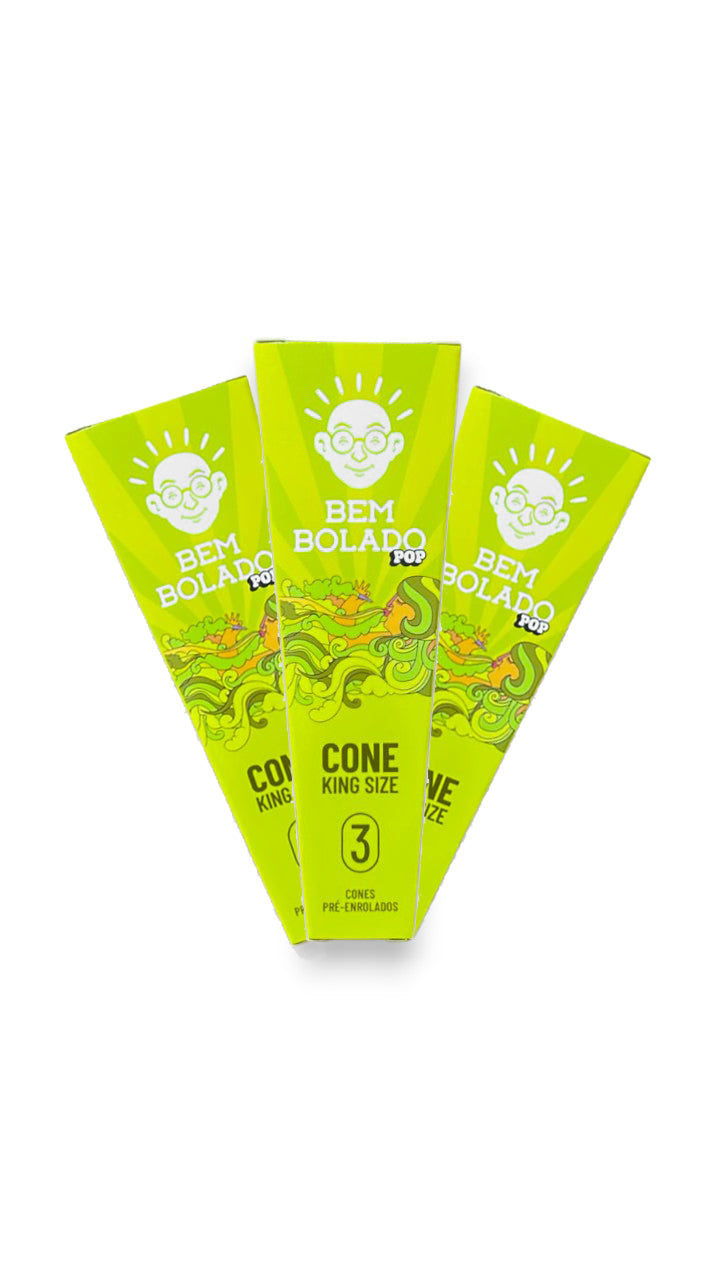 Kit Triplo Cone Bem Bolado Pop King Size C/3