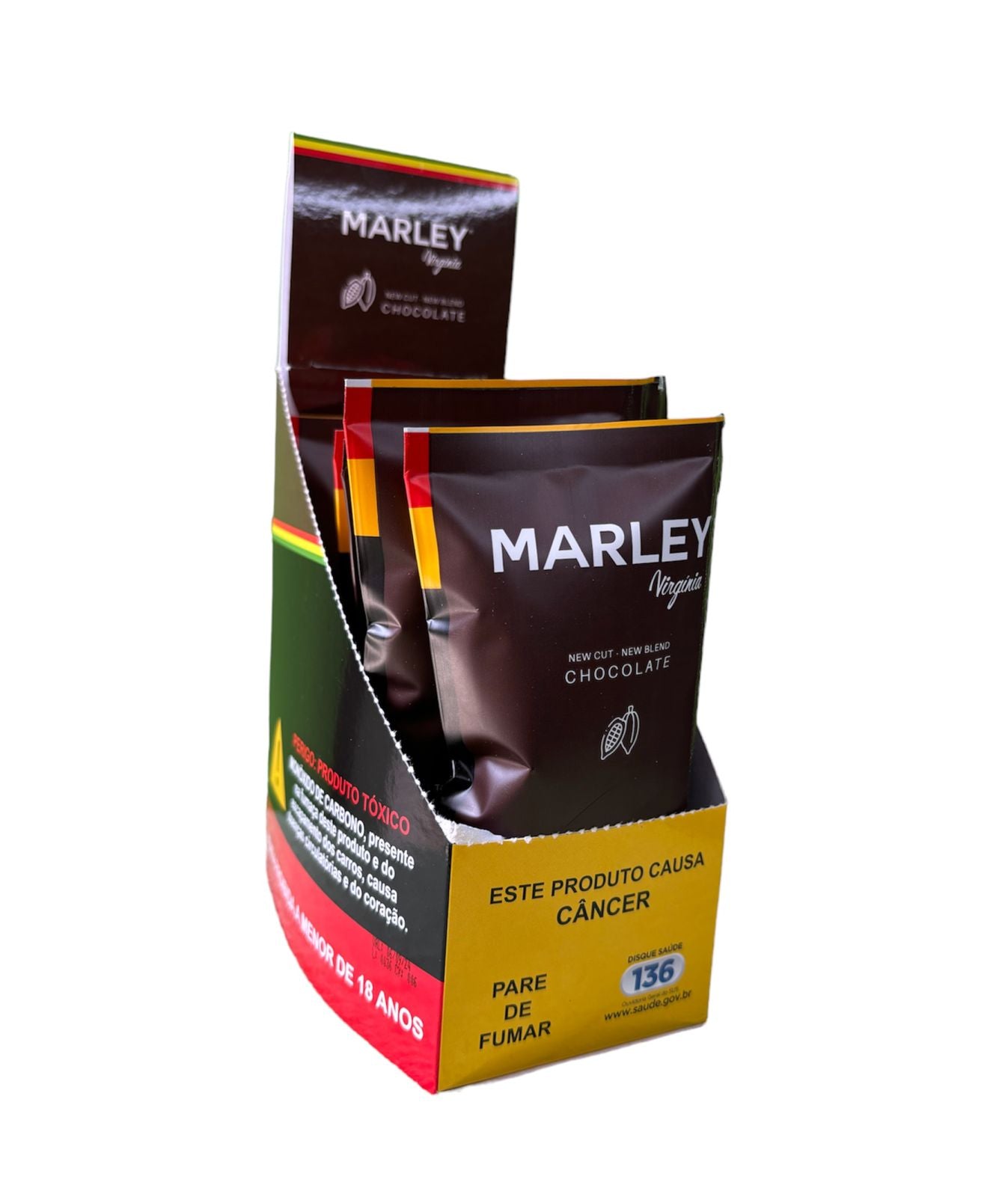 Caixa de Tabaco Marley Chocolate c/5