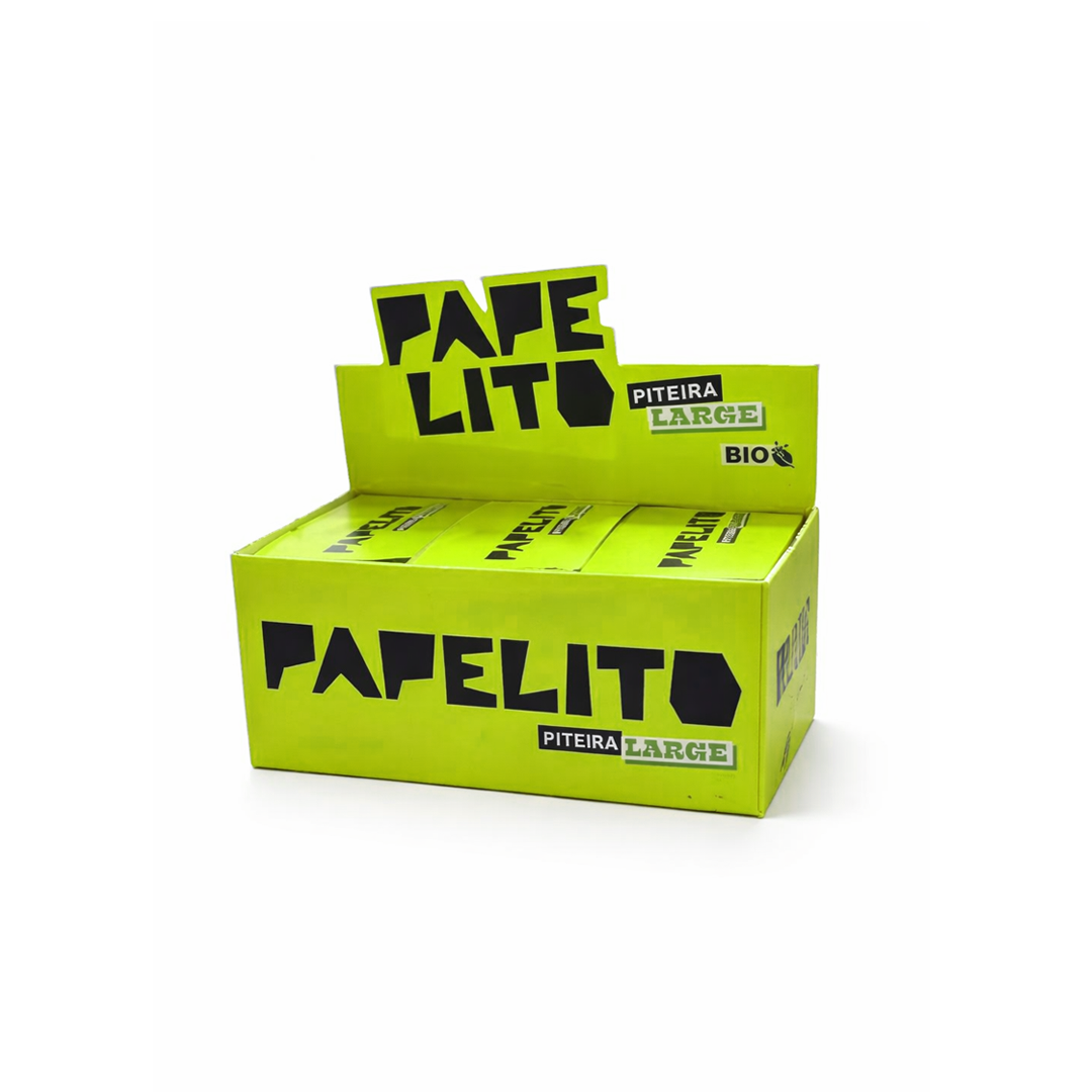 Caixa de Piteira Papelito Larga Bio