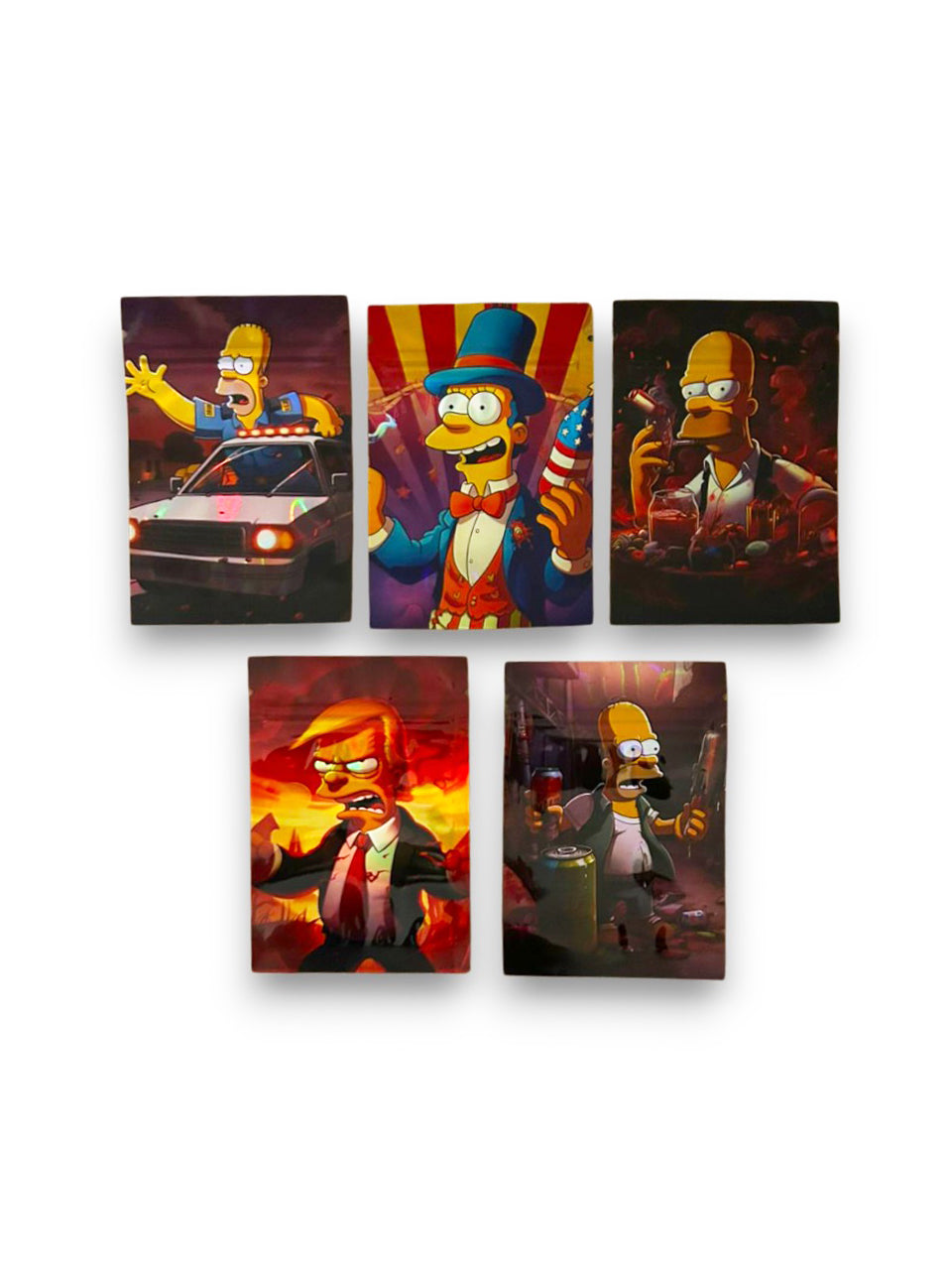Ziplock Médio Simpsons C/5