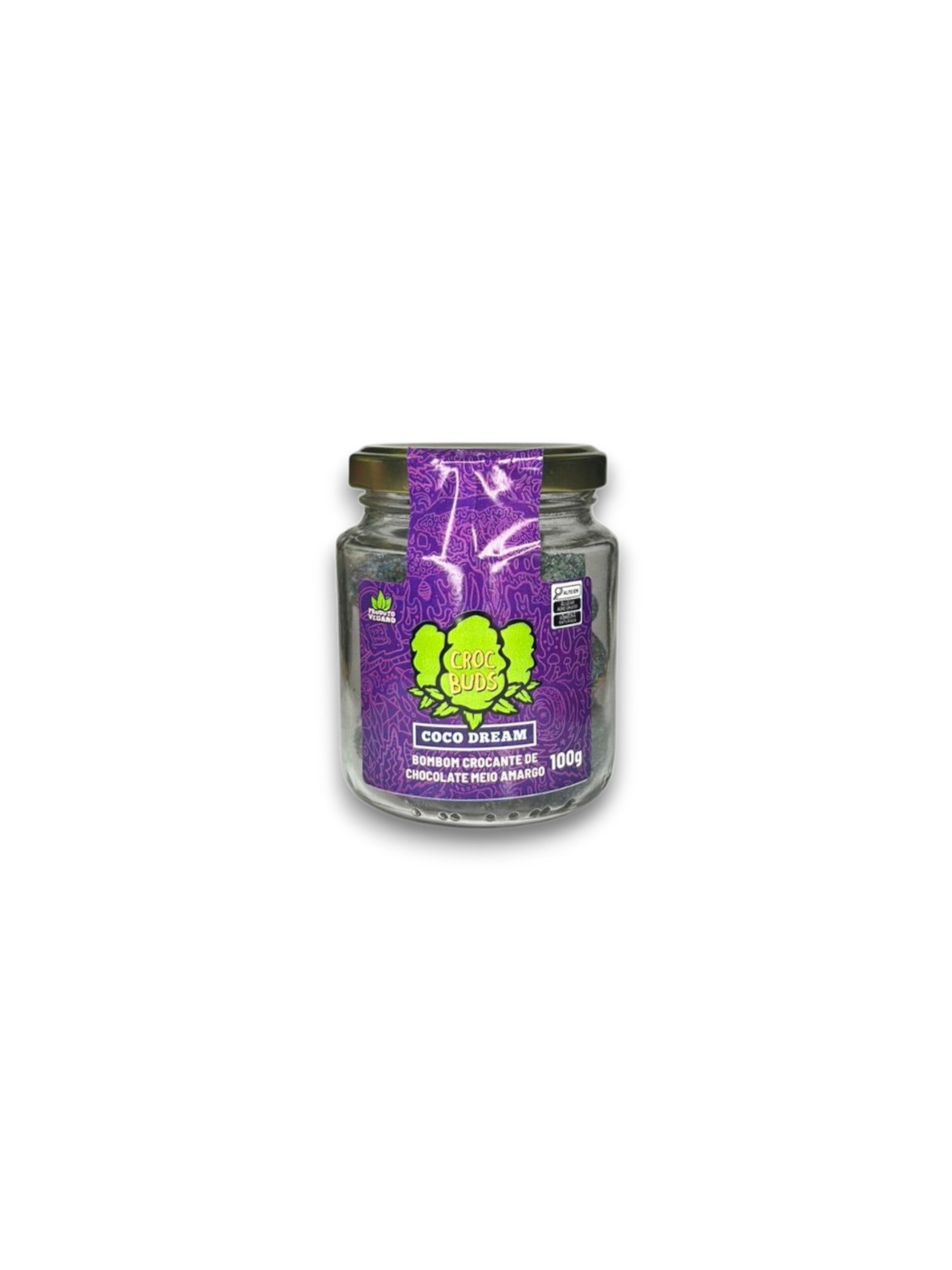 Pote de Croc Buds Coco Dream 100G