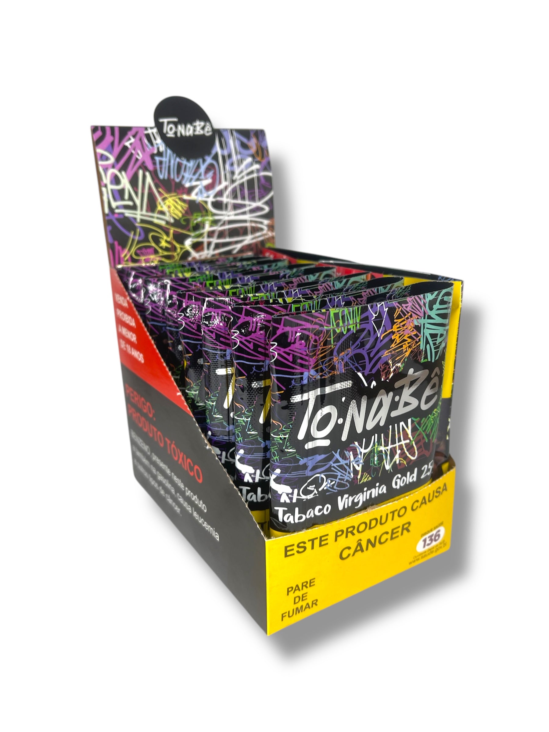 Caixa de Tabaco ToNaBê TaNaMão C/10 25G