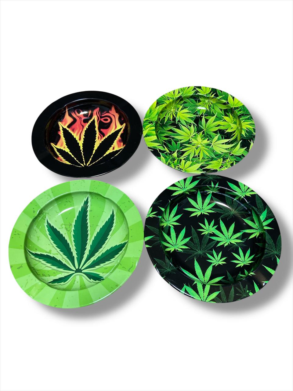Cinzeiro de Metal Weed