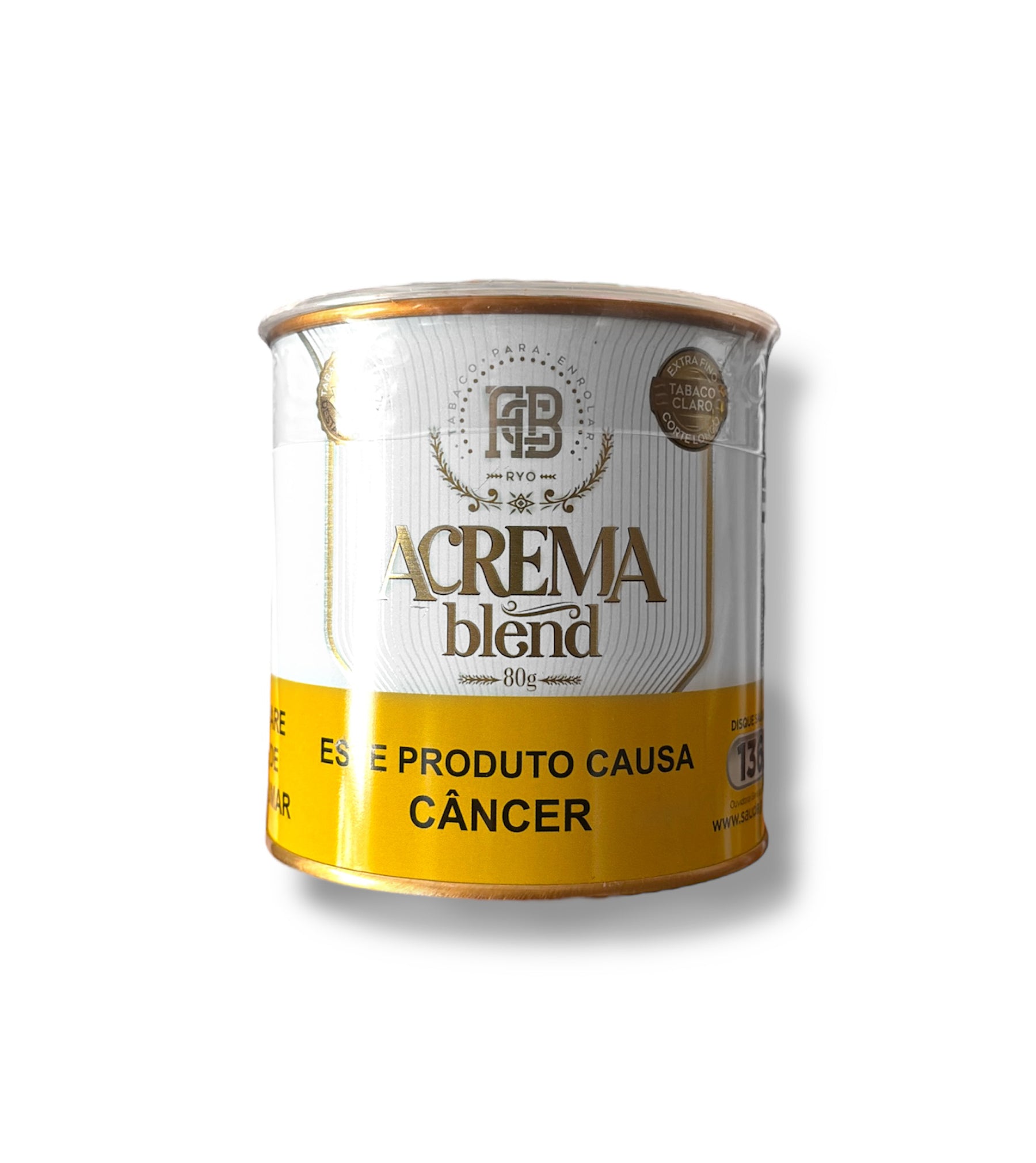 Tabaco Acrema Lata 80G