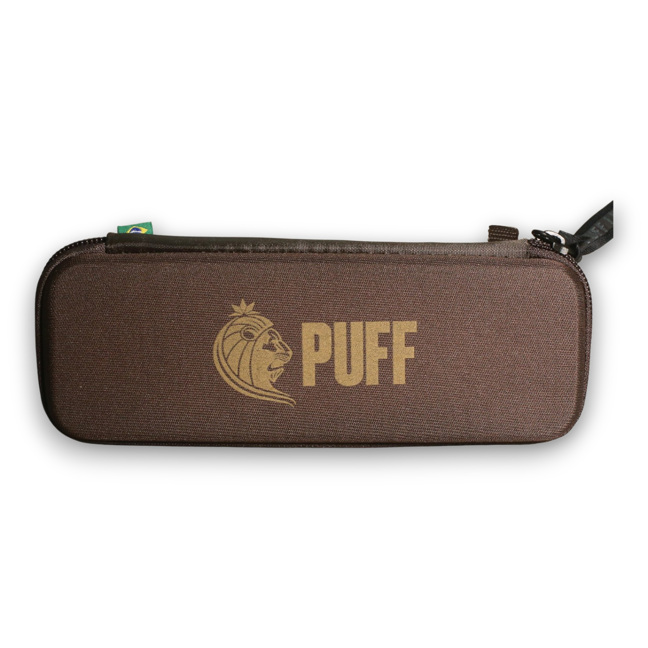Case Puff Slim Marrom