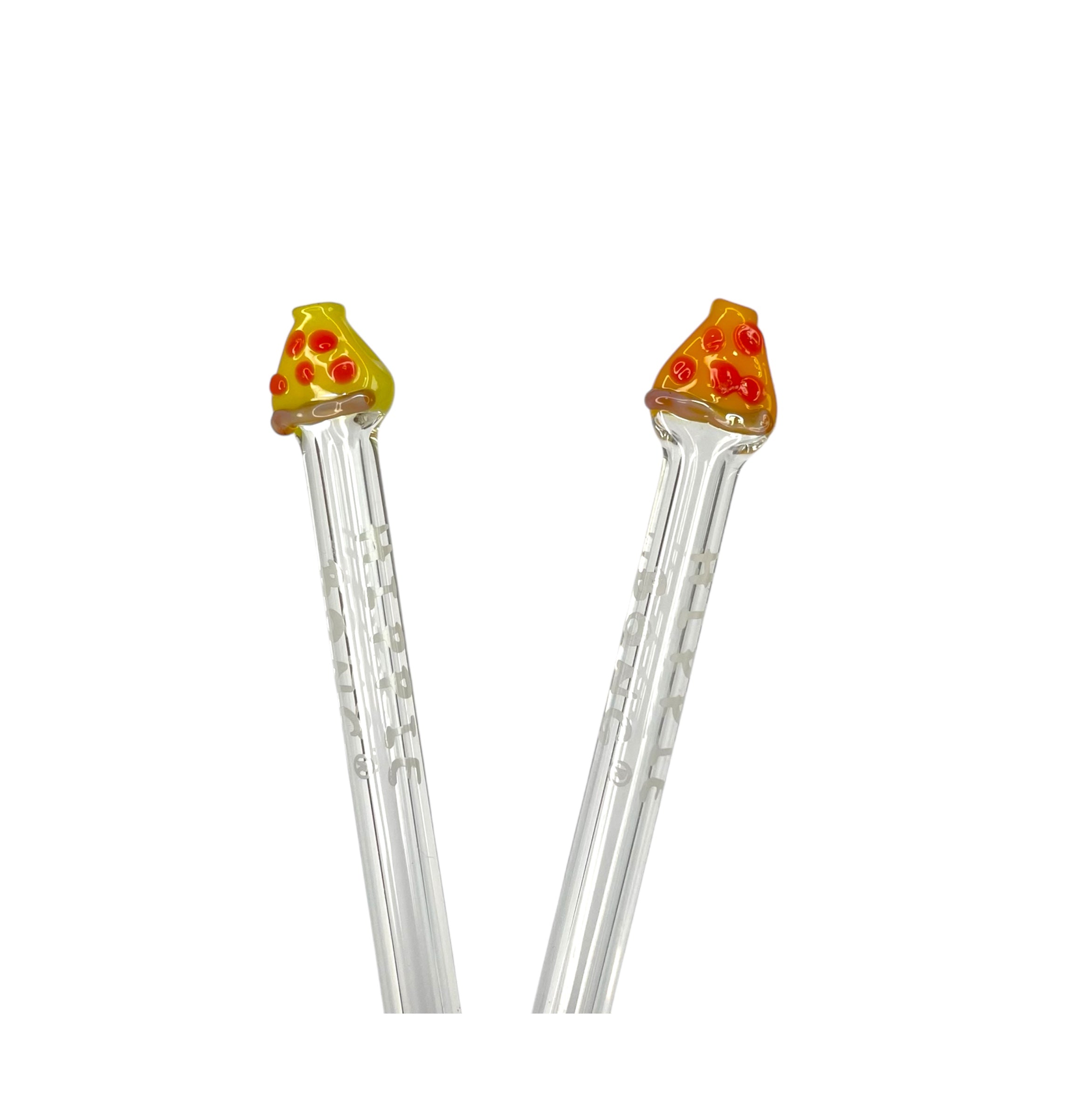 Piteira de Vidro Hippie Bong Pizza 6MM