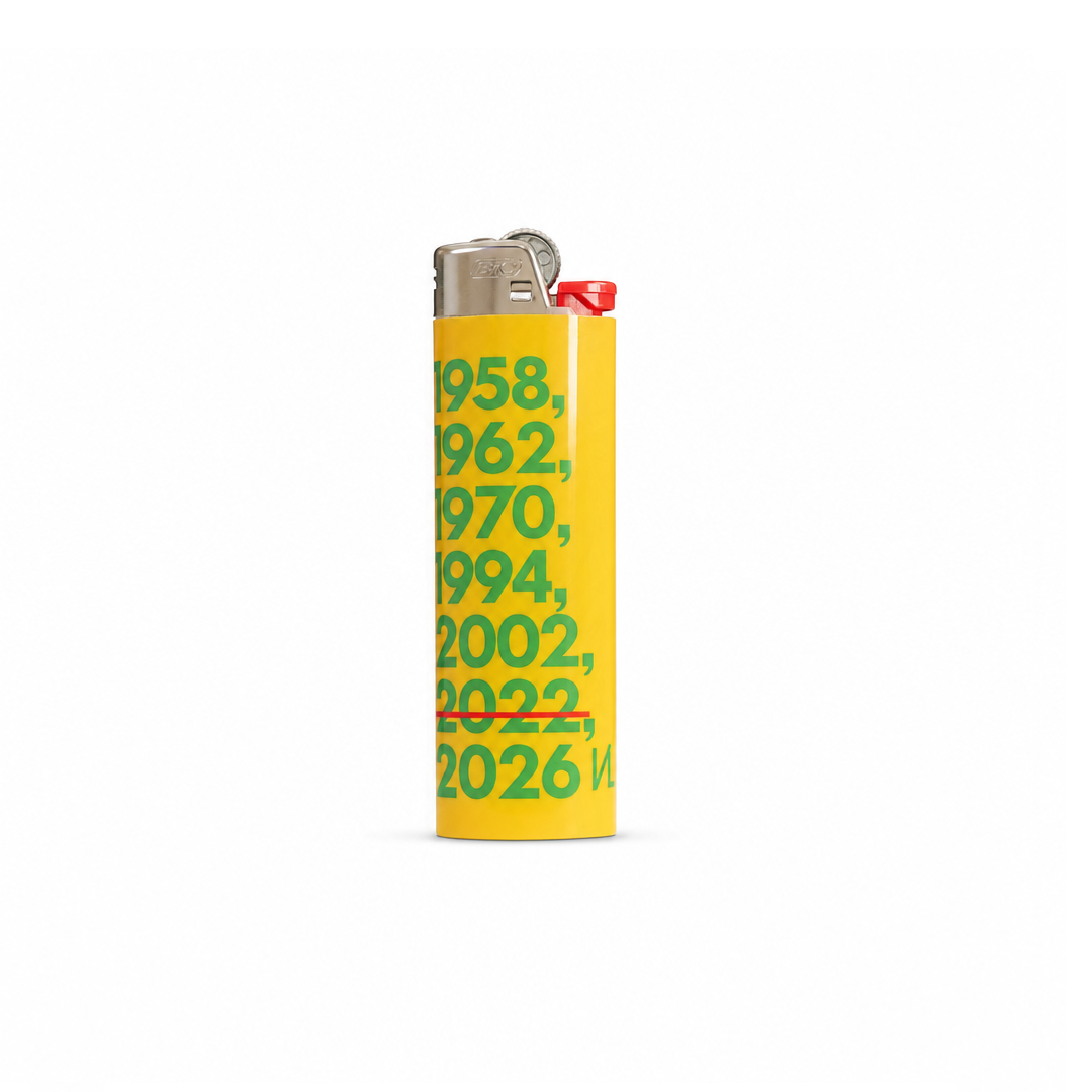 Isqueiro Bic Grande Estampado Futebol