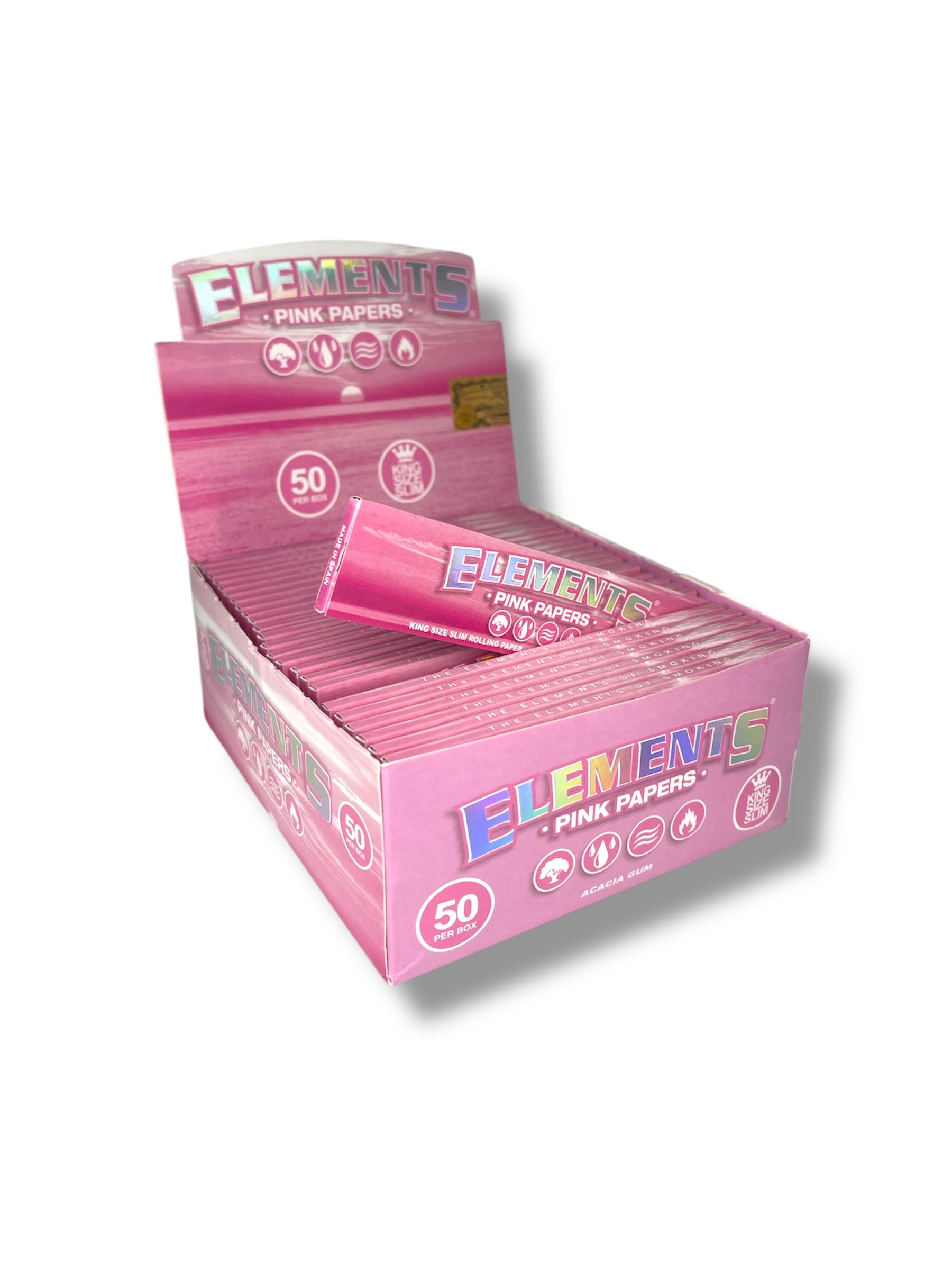 Caixa de Seda Elements Rosa K.S