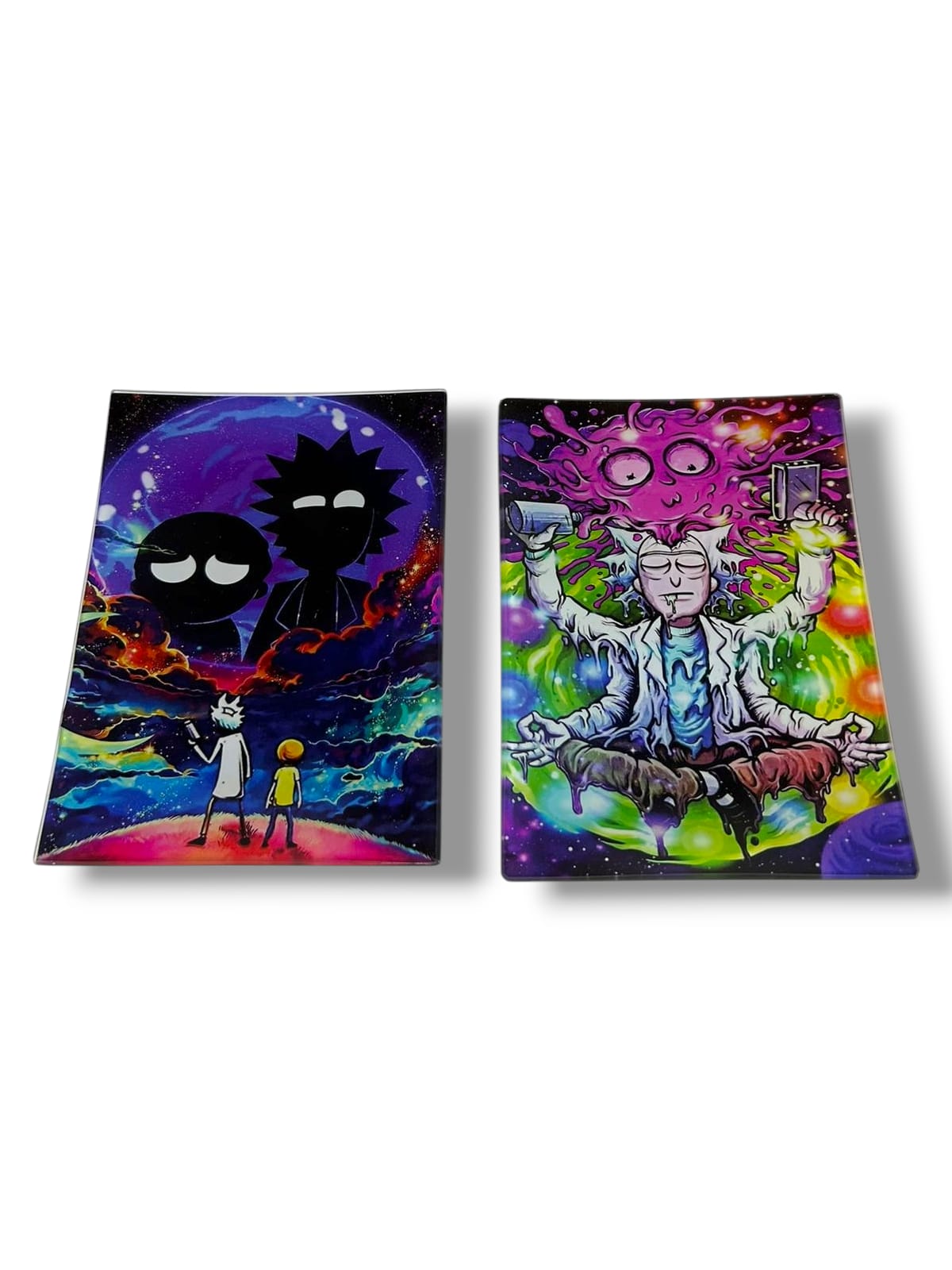 Bandeja de Vidro Rick Morty