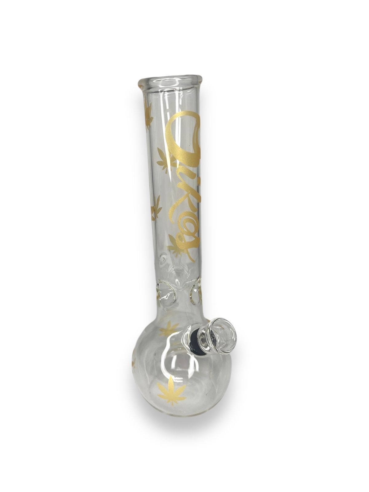 Bong Oikos Folhas Douradas 20CM