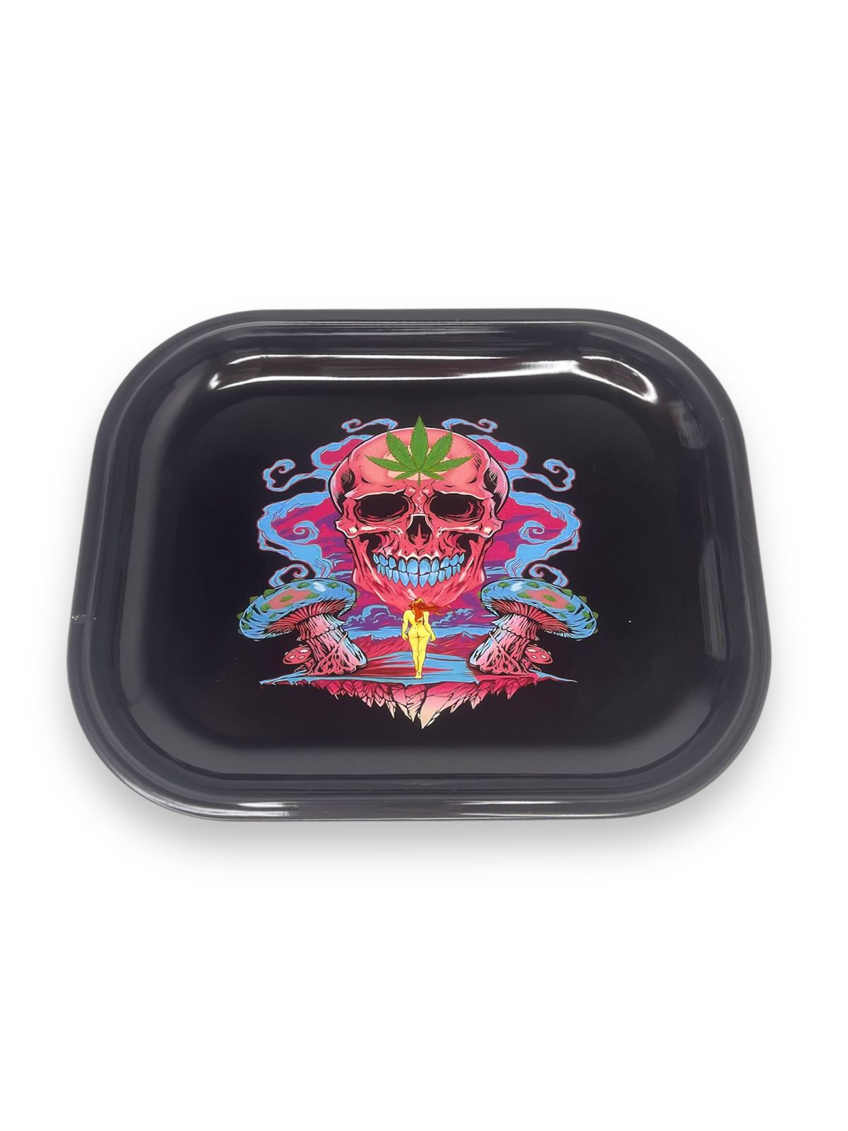Bandeja Weed Skull Pequena