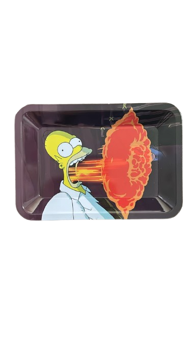 Bandeja de Metal Retangular Média