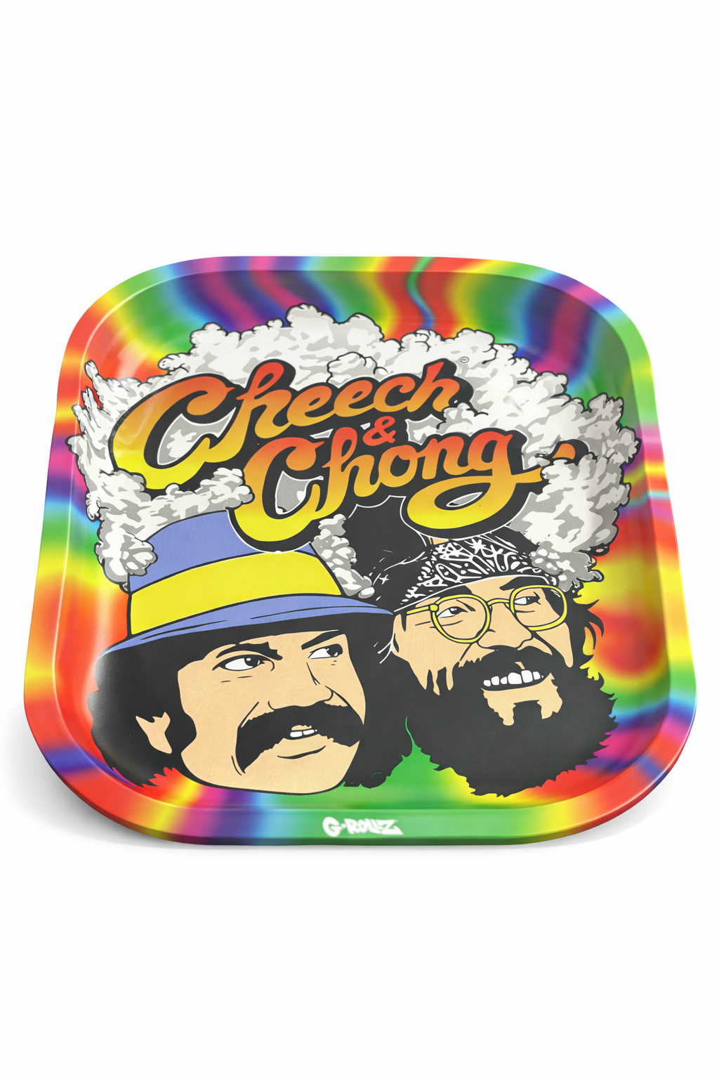 Bandeja de Metal G-Rollz Cheech e Chong Trippy Pequena
