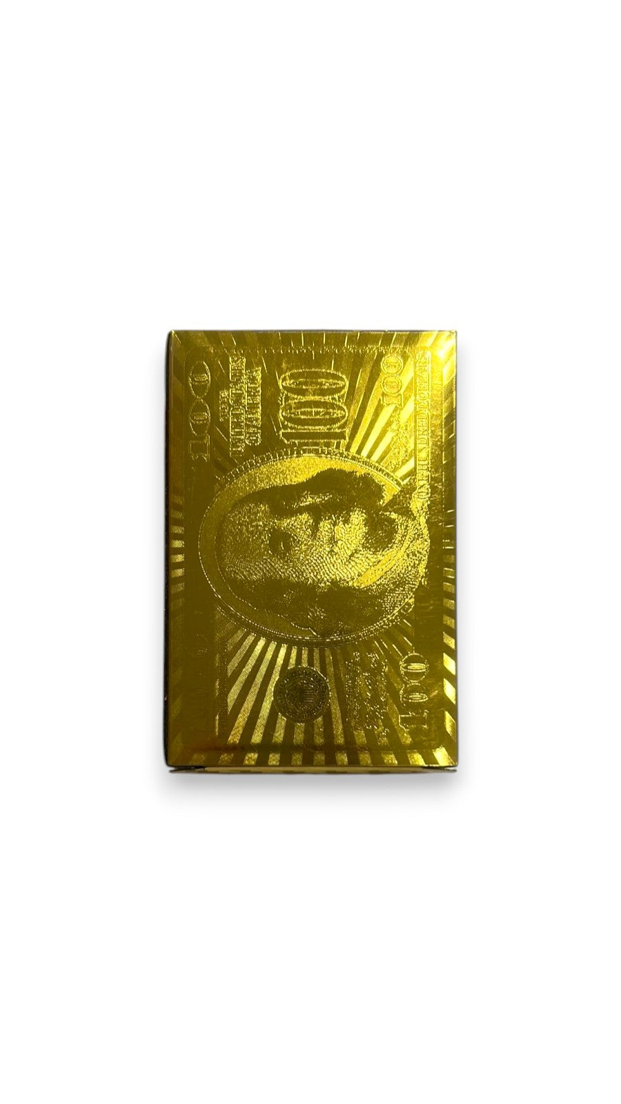 Baralho de Cartas Dolar Dourado