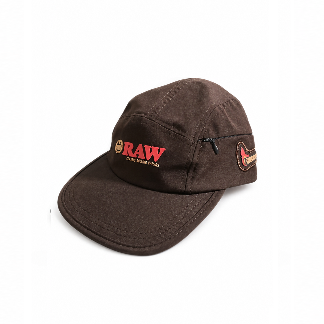 Boné Raw Marrom Aba Flexível