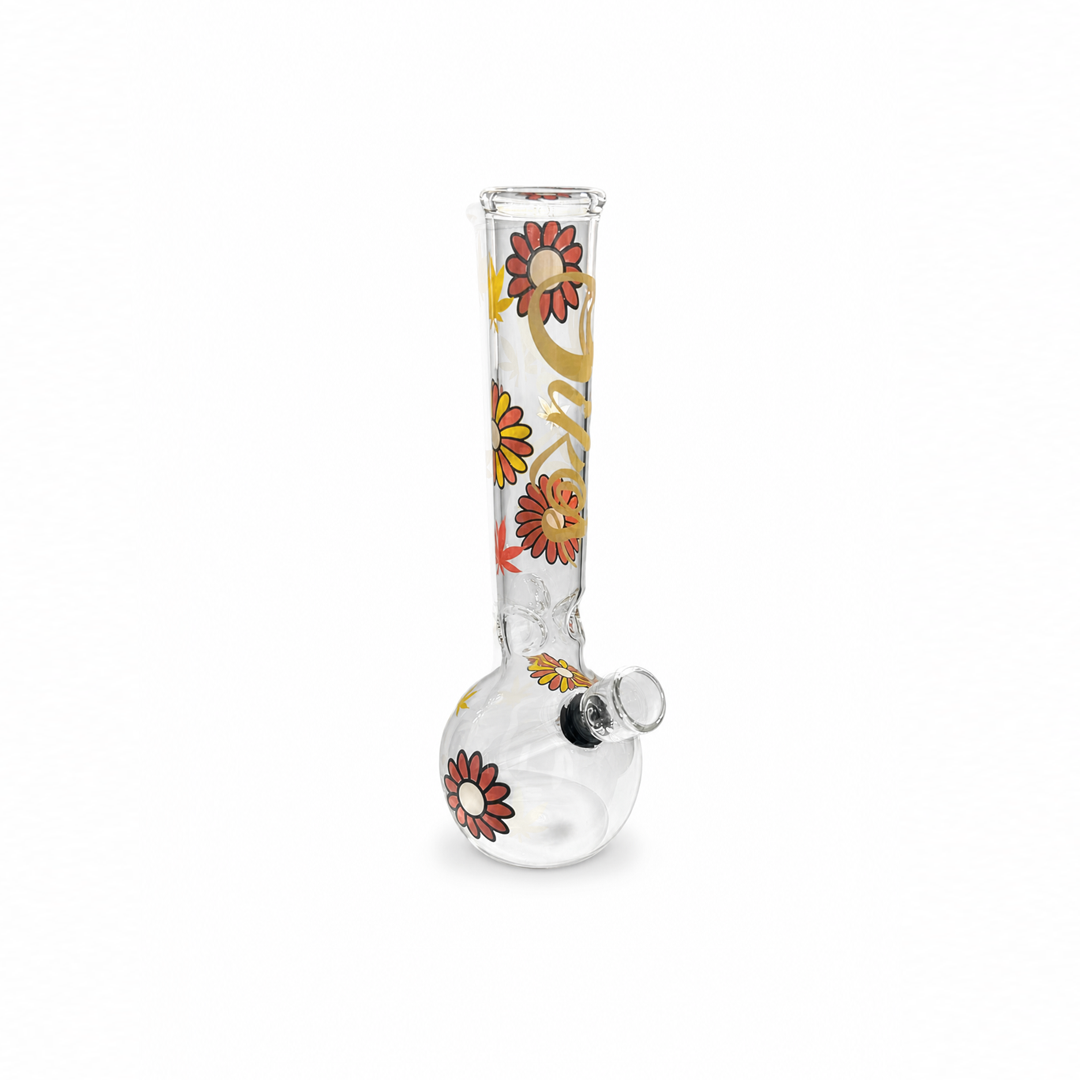 Bong Oikos Flores C/Trava de Gelo 20CM