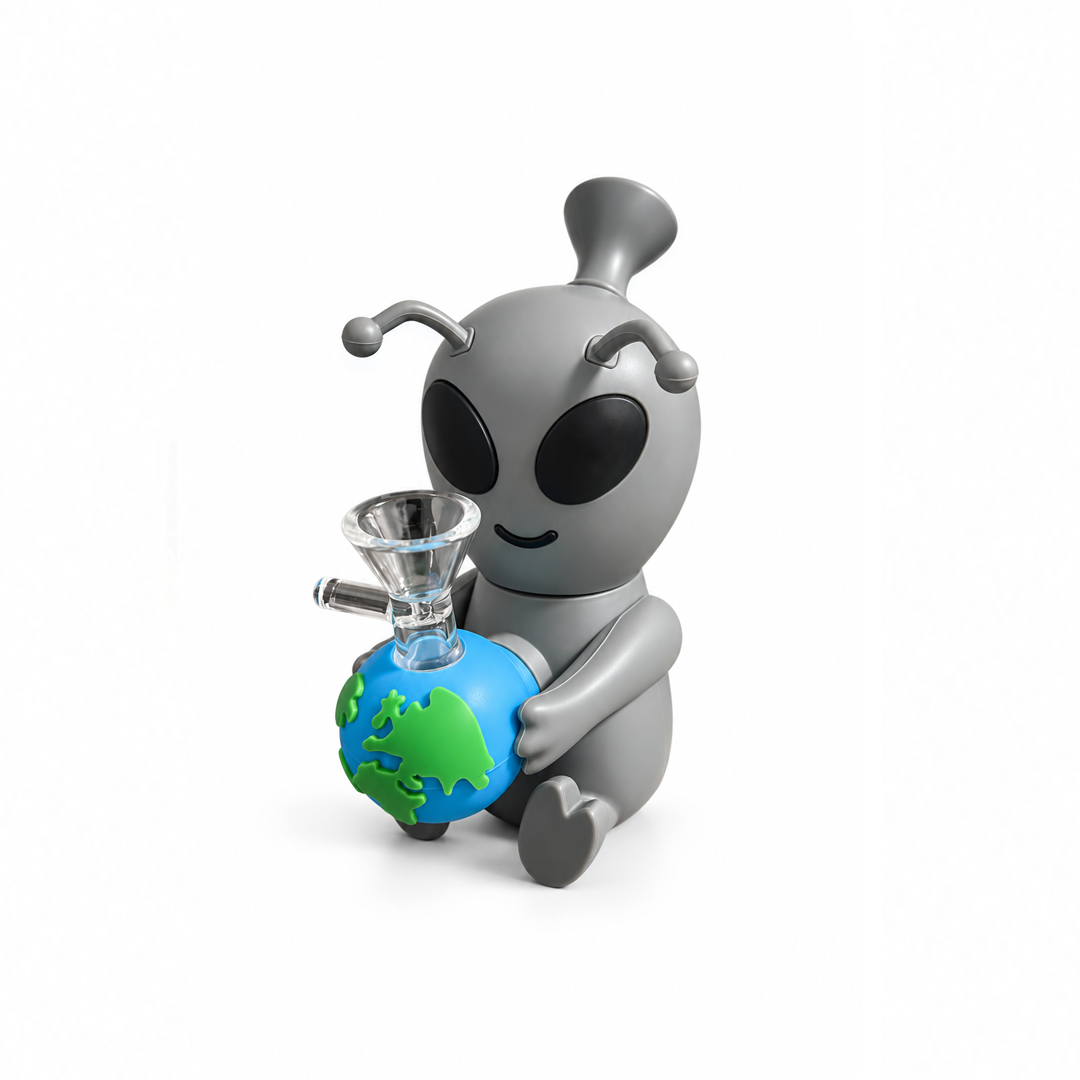 Bong de Silicone Alien 15CM
