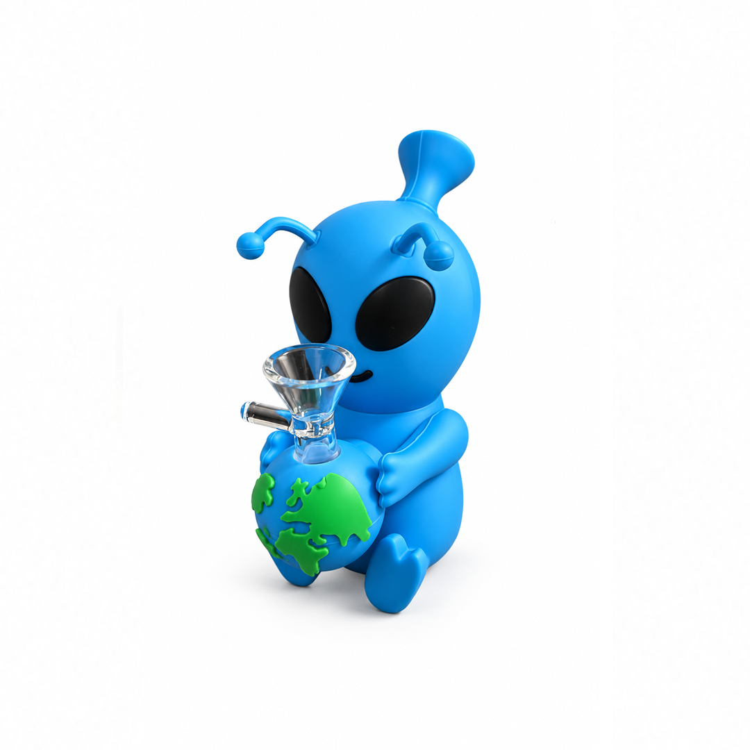 Bong de Silicone Alien 15CM