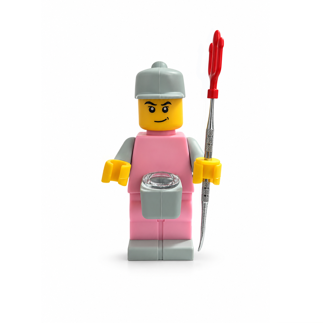 Bong de Silicone Lego C/ Dabtool 15CM
