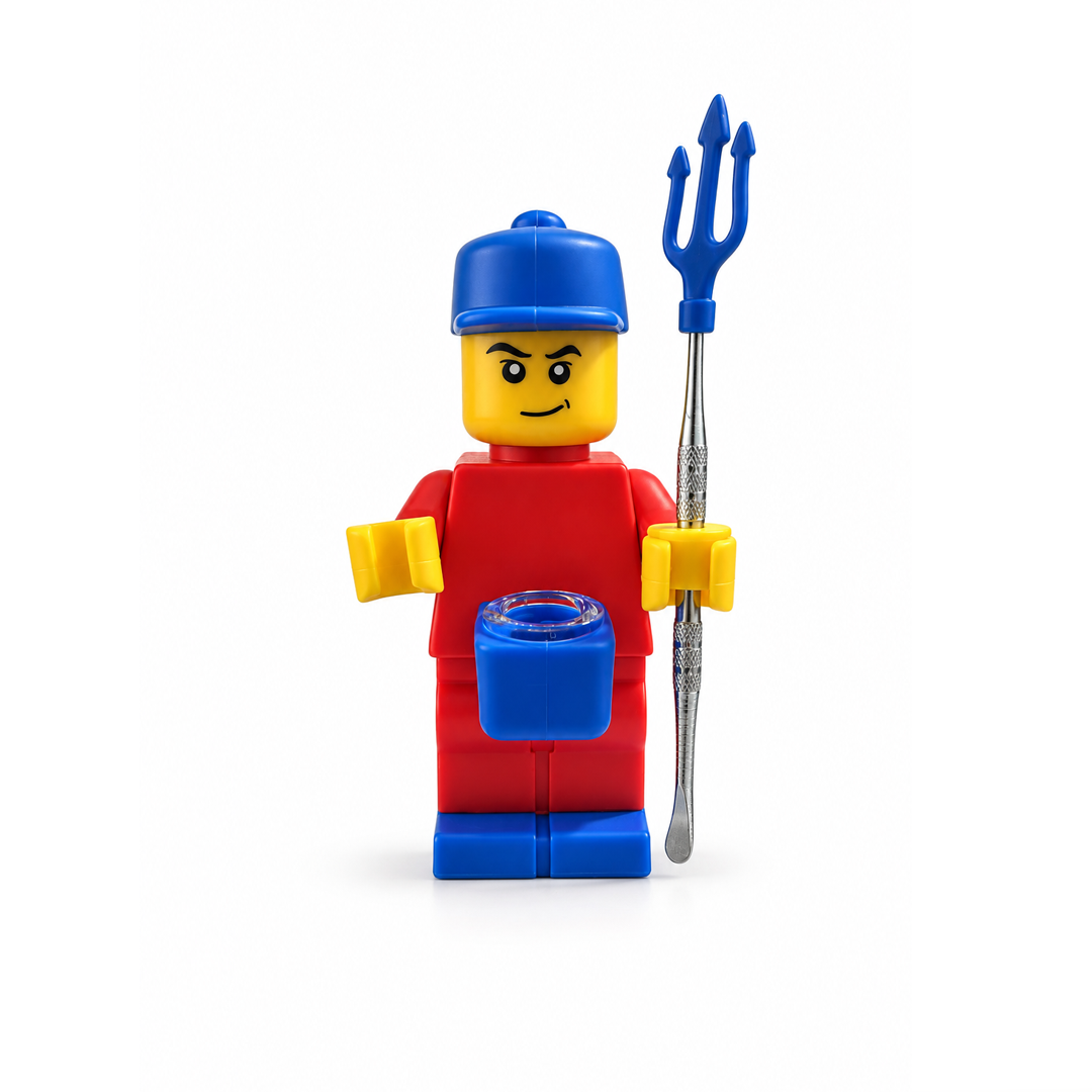 Bong de Silicone Lego C/ Dabtool 15CM