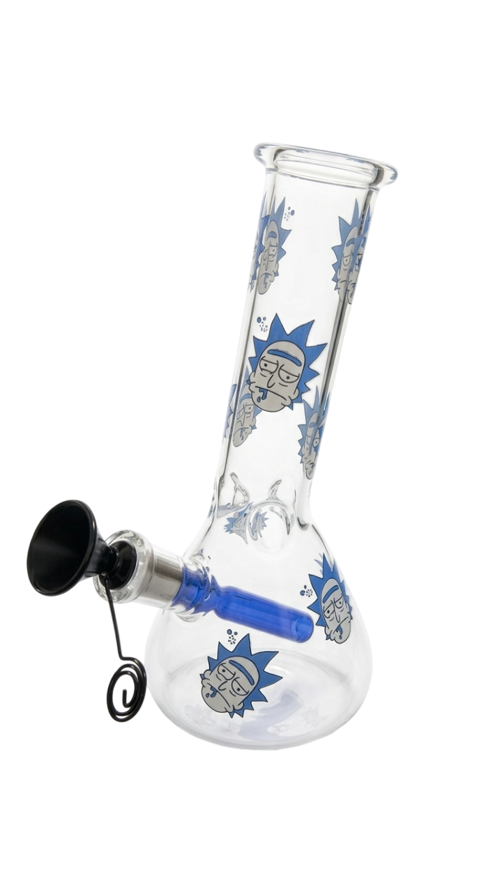 Bong de Vidro DK Rick e Morty 14 CM