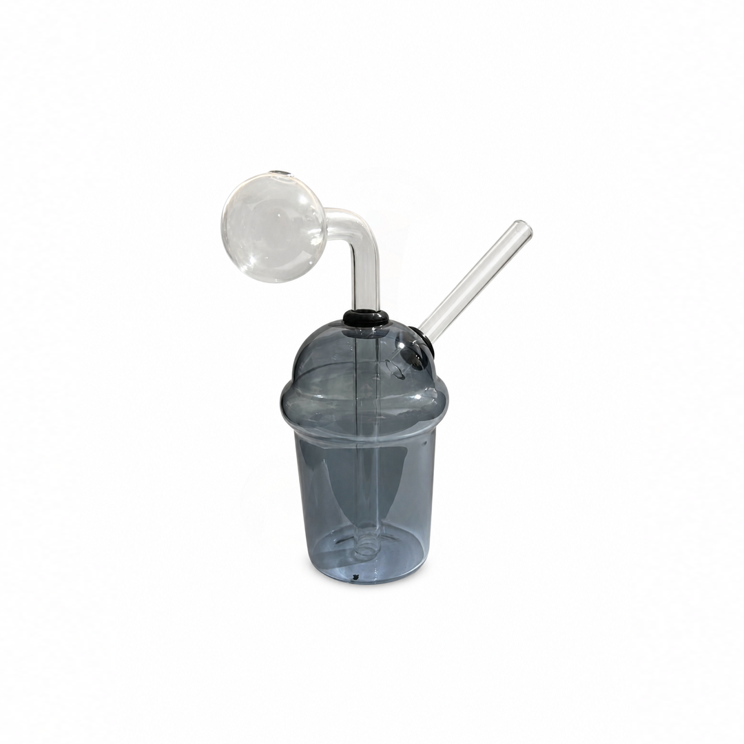 Bong de Vidro P/ Dab Abduzido Milk Shake 13CM