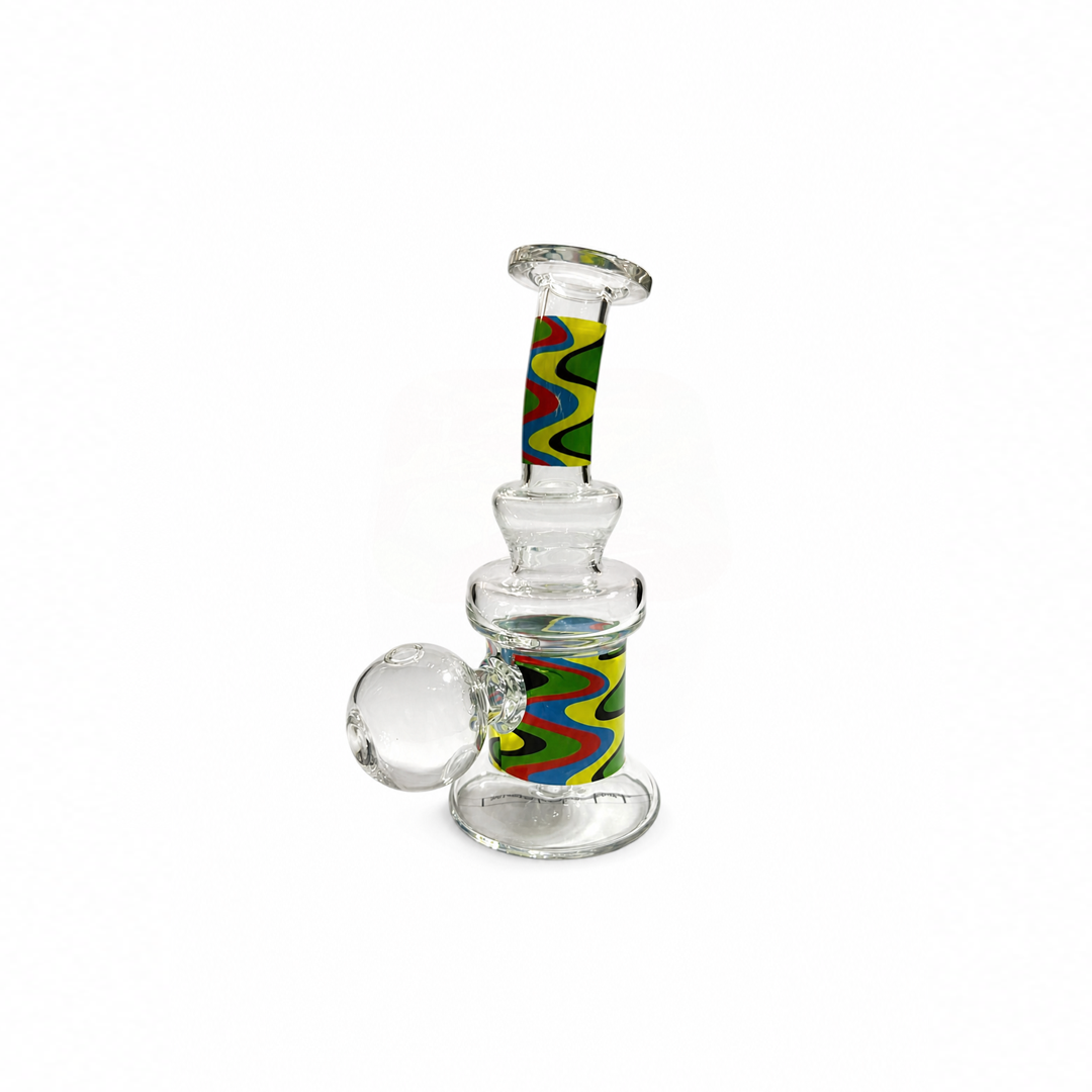 Bong de Vidro P/ Dab Abduzido WigWag 13CM