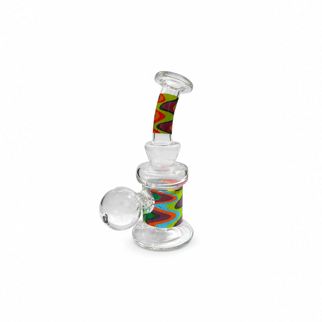 Bong de Vidro P/ Dab Abduzido WigWag 13CM