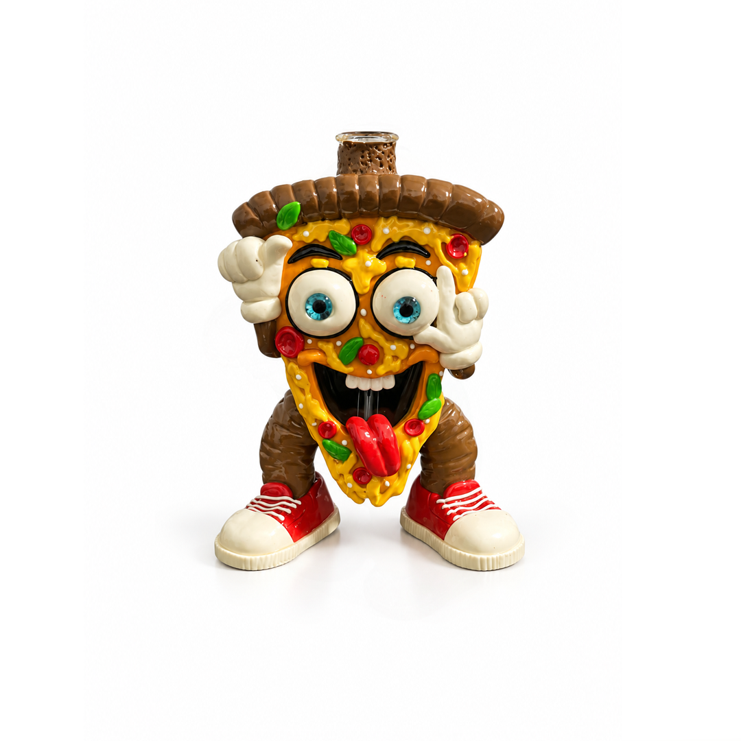 Bong de Vidro Abduzido Pizza 17CM