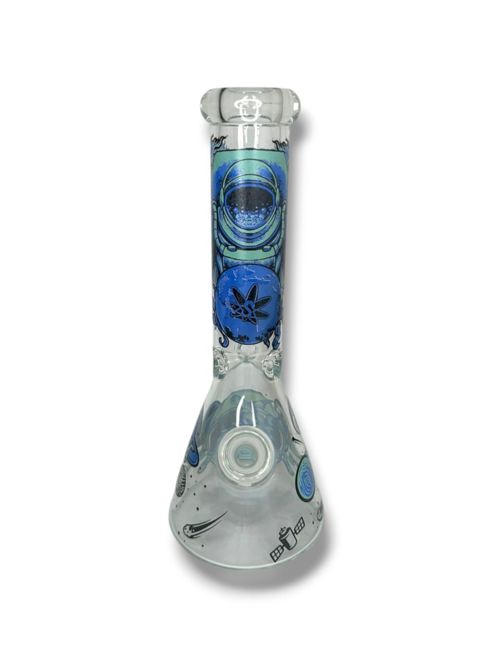 Bong de vidro Sadhu Viagem Descoberta Átomo 26CM