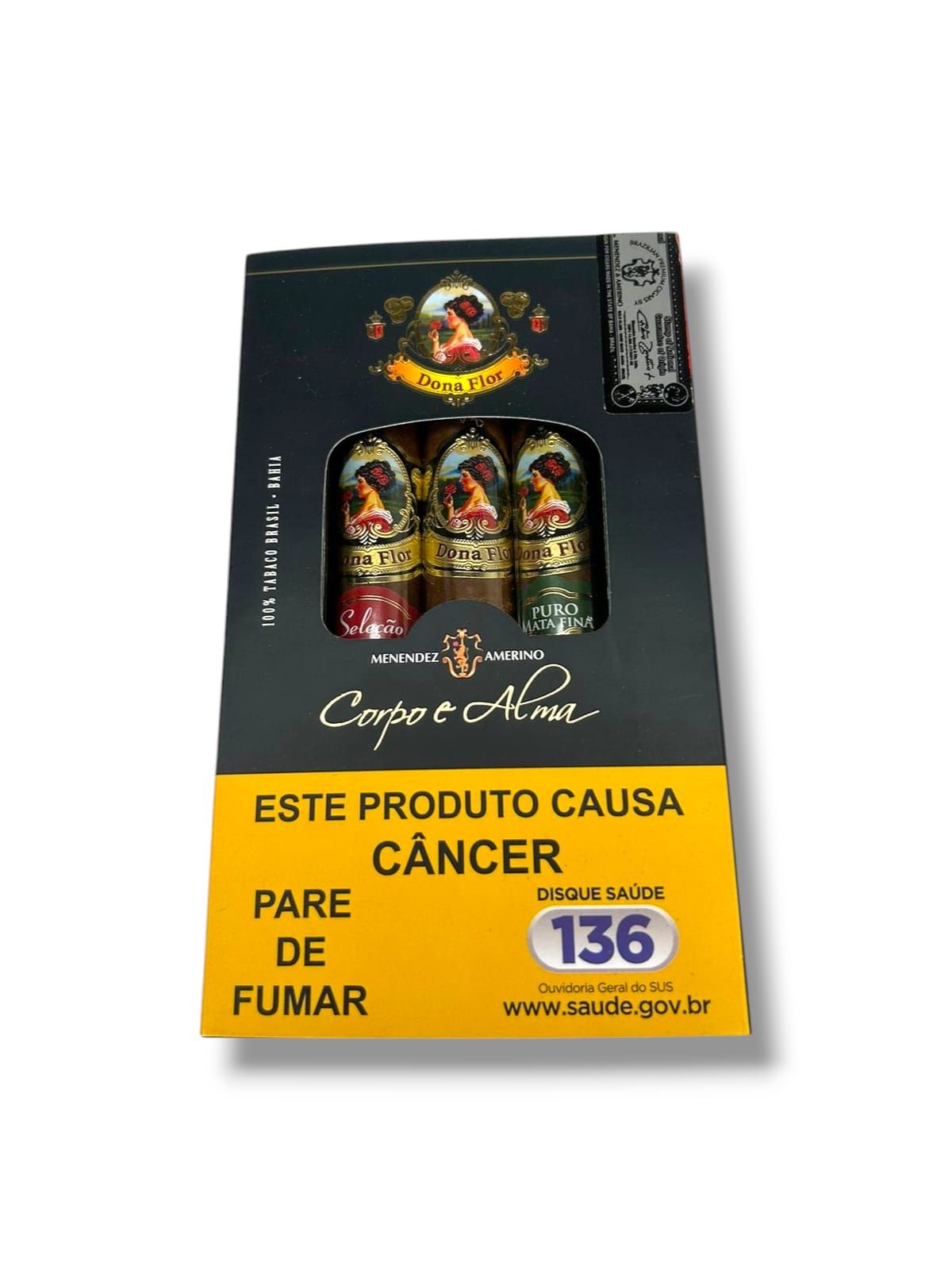 Charuto Dona Flor Corpo e Alma C/3