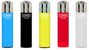 Caixa de Isqueiro Clipper Colorido C/24