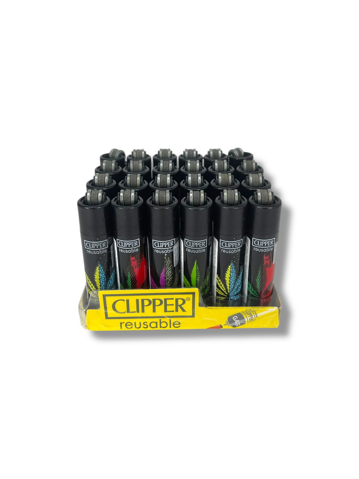 Isqueiro Mini Clipper Half Leaf